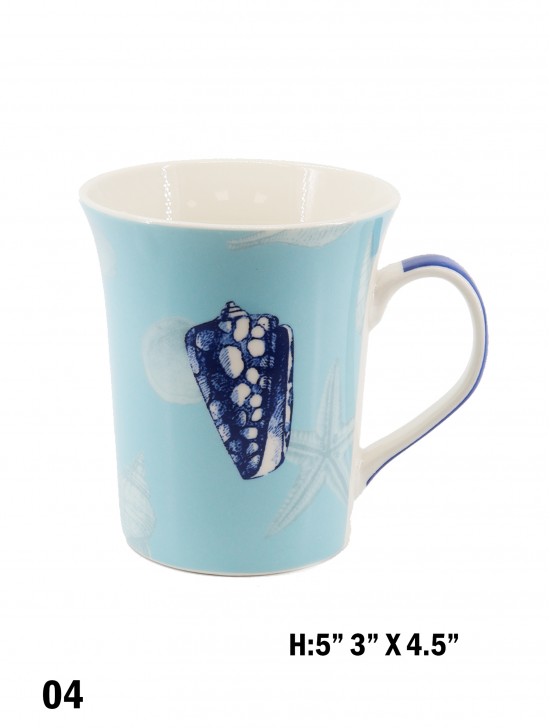 Ocean Print Mug With Gift Box 350ml (12oz)